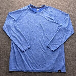 Saxx Shirt Mens Aerator Performance UPF25 Crewneck Beach Outdoor Gym 2XL XXL